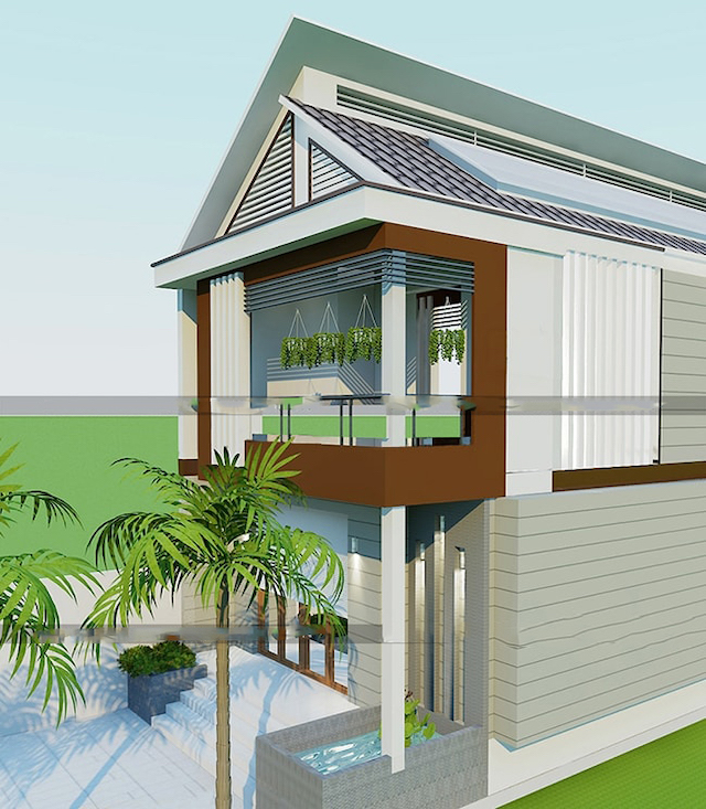 Thiết kế nhà ngang 6m dài 20m đẹp như mơ với các mẫu thiết kế độc đáo