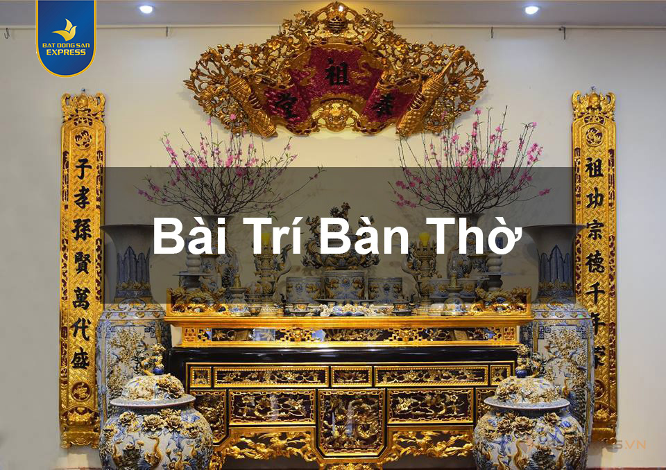 Bật mí 4 cách trang trí bàn thờ chuẩn phong thuỷ 