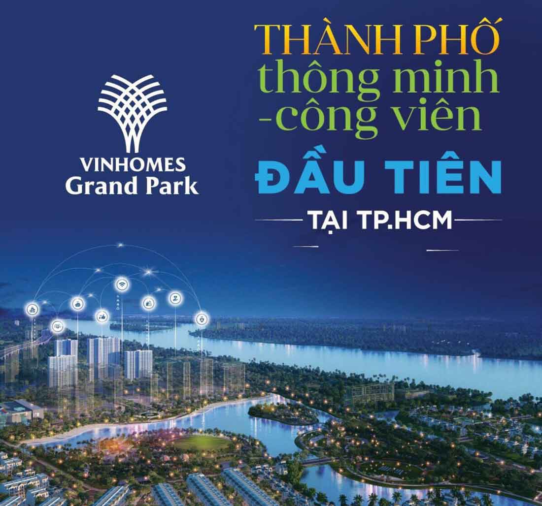 Vinhomes Grand Park là thành phố công viên thông minh