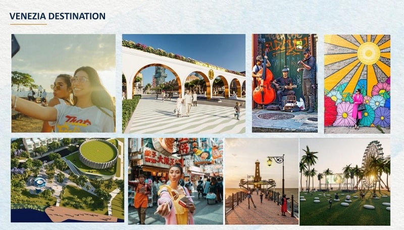 Với Venezia Beach 1 ngày khó để tận hưởng hết chuỗi tiện ích dự án