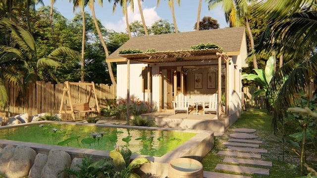 Xây dựng nhà vườn cần đảm bảo nguyên tắc đồng nhất, hài hòa