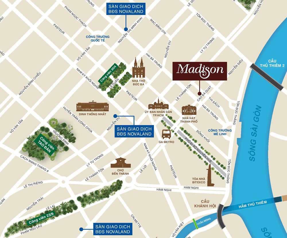 MADISON NOVALAND QUẬN 1