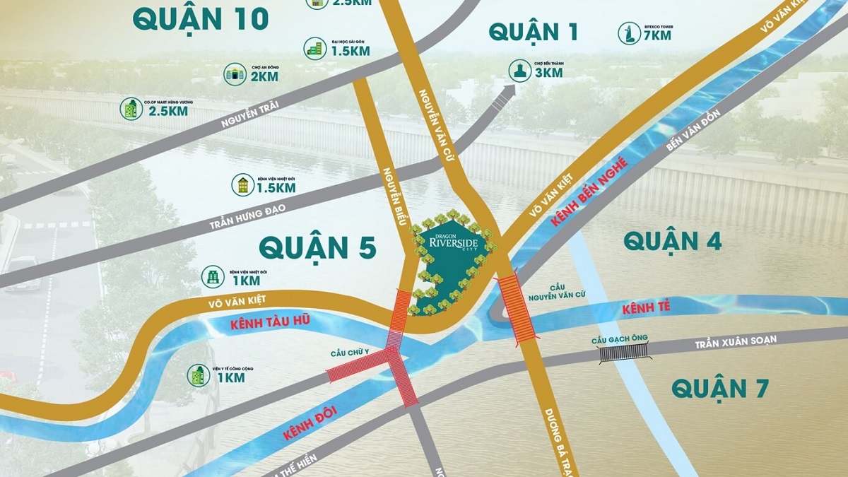 DRAGON RIVERSIDE CITY QUẬN 5