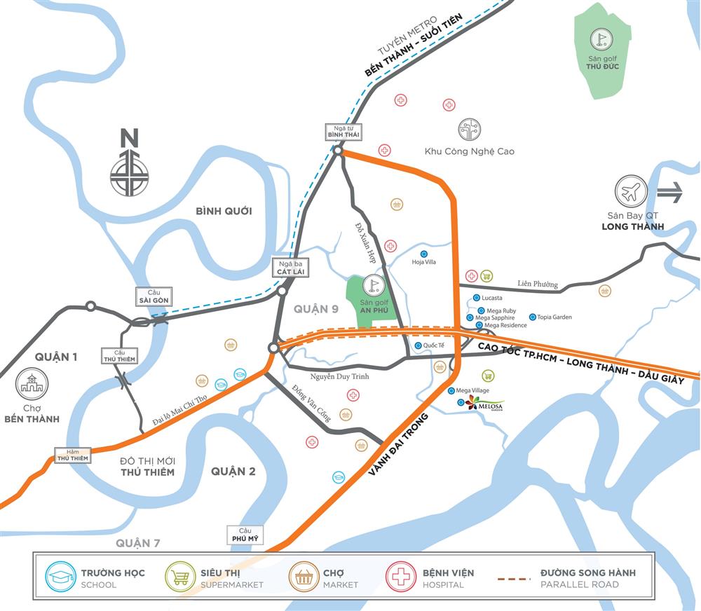 MELOSA GARDEN QUẬN 9