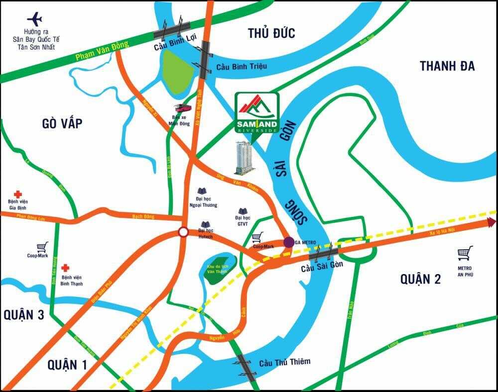 SAMLAND RIVERSIDE BÌNH THẠNH