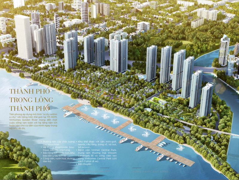 TIẾN ĐỘ VINHOMES GOLDEN RIVER