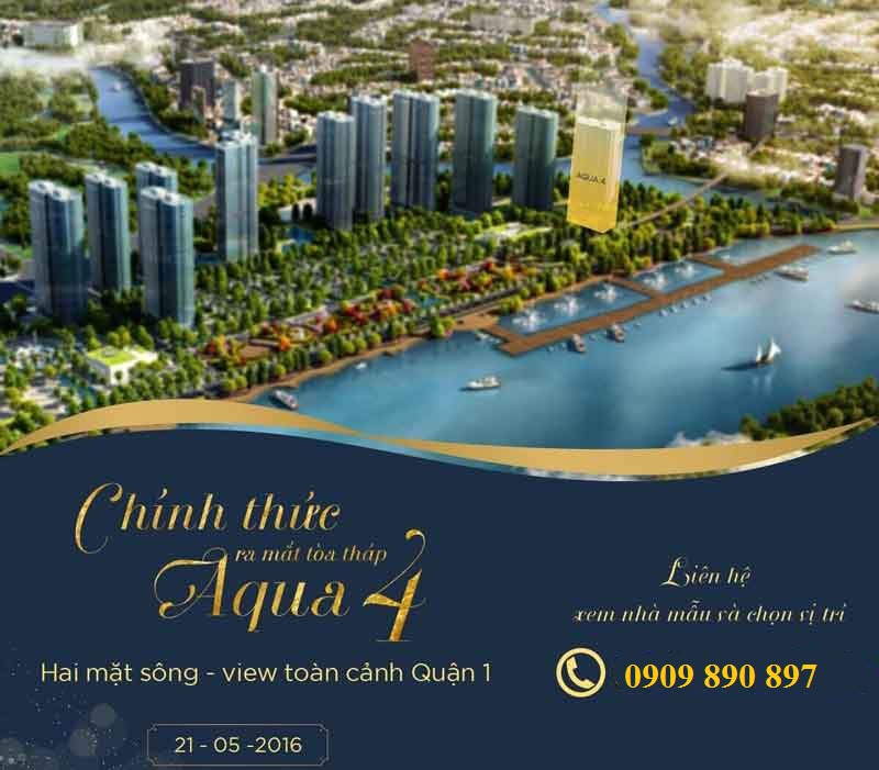 AQUA 4 VINHOMES GOLDEN RIVER SỞ HỮU 6 ƯU THẾ VÀNG