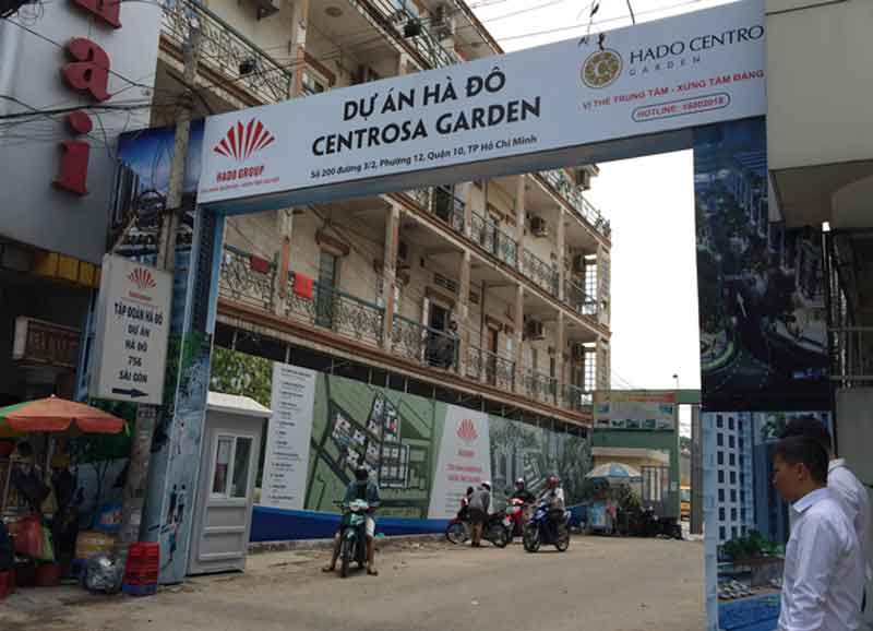 TIẾN ĐÔ DỰ ÁN HÀ ĐÔ CENTROSA GARDEN