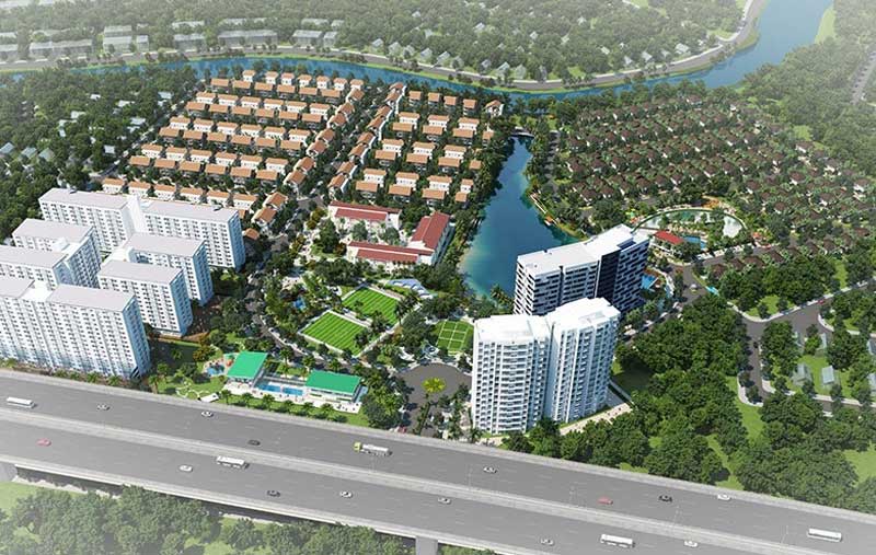 tổng thể dự án kikyo resodence
