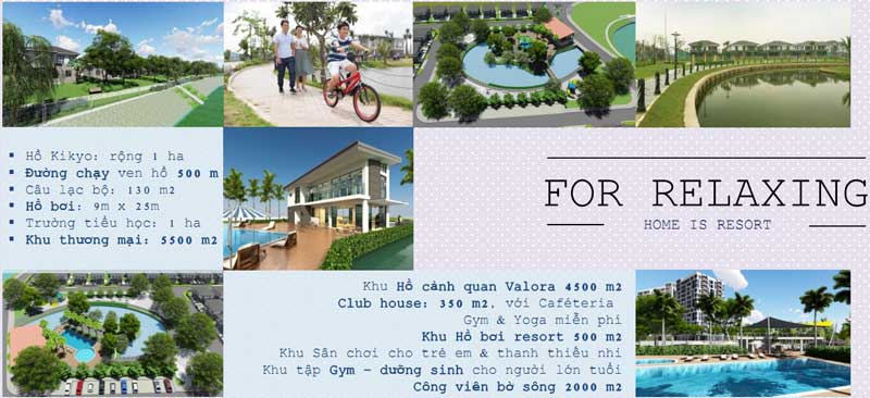 tiện ích dự án valora kikyo
