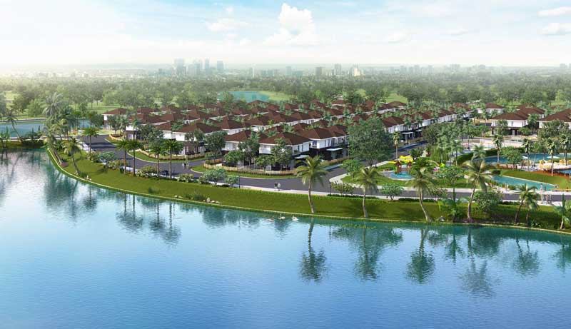 không gian sống yên bình tại biệt thự valora kikyo