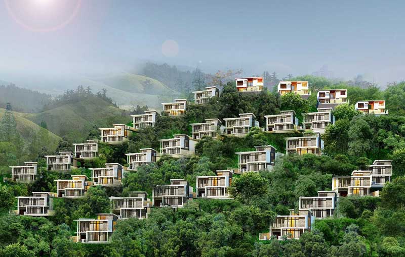 phối cảnh dự án marina hill villas