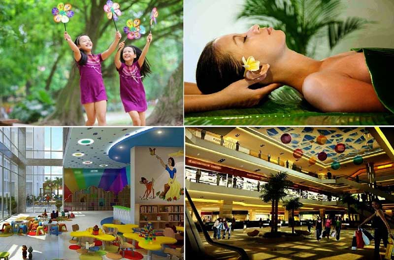 tiện ích sống hoàn hảo tại vincity