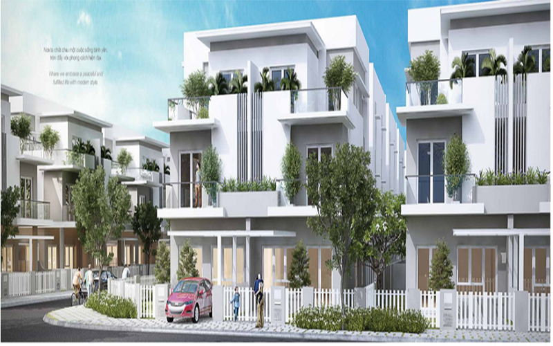 Căn hộ Melosa Garden thiết kế theo 1 trệt 2 lầu Căn hộ Melosa Garden thiết kế theo 1 trệt 2 lầu