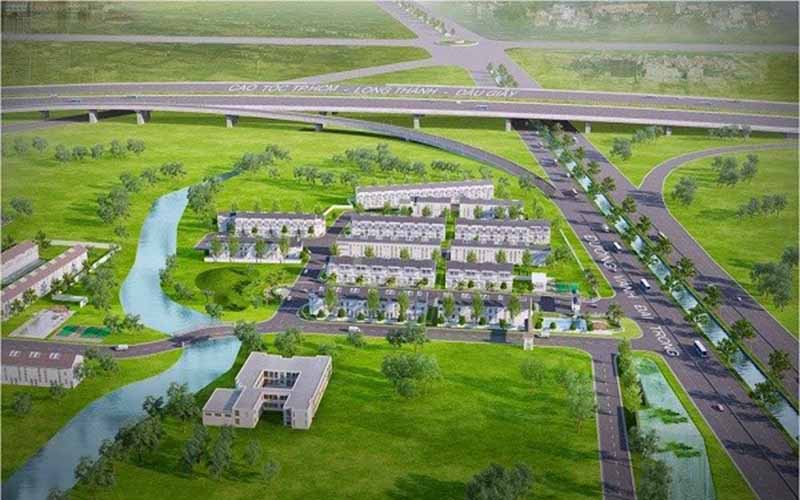 Không gian sống của khu phố Melosa Garden Không gian sống của khu phố Melosa Garden