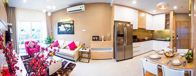 thiết kế diamond lotus green world