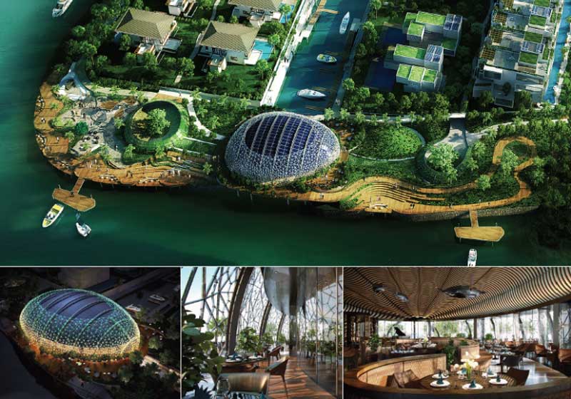 tiện ích biệt thự evergreen
