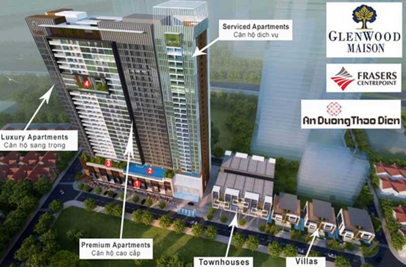 phân khu tại dự án Q2 Thao Dien
