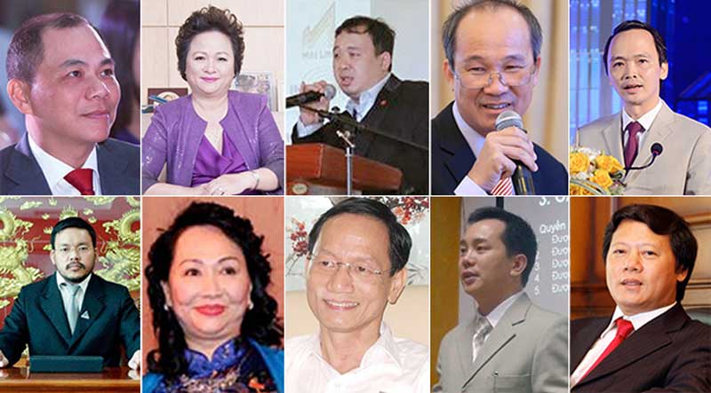 Top 10 Doanh Nhân Bất Động Sản Việt Nam