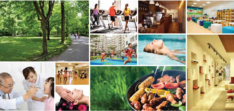 tiện ích nội khu dự án khang điền bình chánh