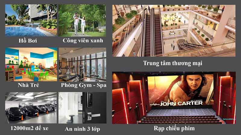 hệ thống tiện ích dự án căn hộ 152 Điện Biên Phủ hệ thống tiện ích dự án căn hộ 152 Điện Biên Phủ