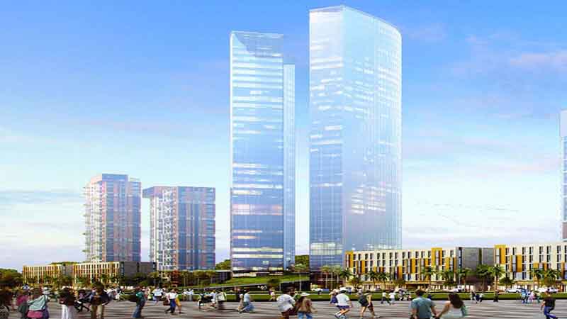 Vị Trí T&T Twin Towers Đà Nẵng phối cảnh Vị Trí T&T Twin Towers Đà Nẵng phối cảnh