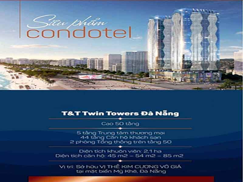 Condotel T&T Twin Towers Đà Nẵng chính sách bán hàng Condotel T&T Twin Towers Đà Nẵng chính sách bán hàng