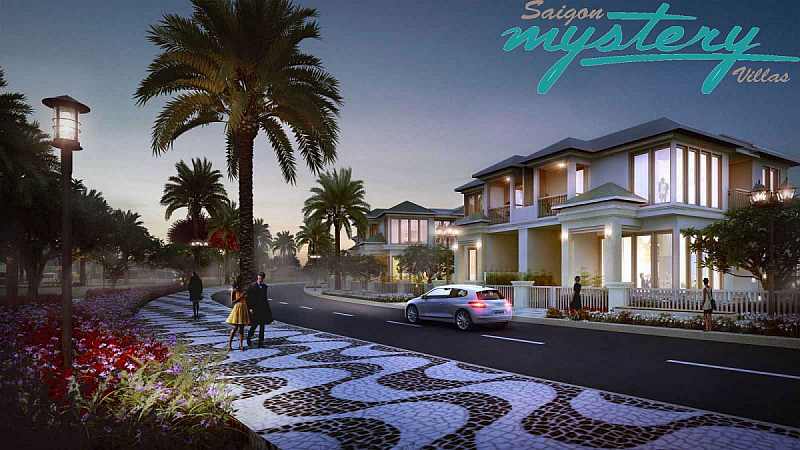 Phối cảnh biệt thự Saigon Mystery Villas quận 2