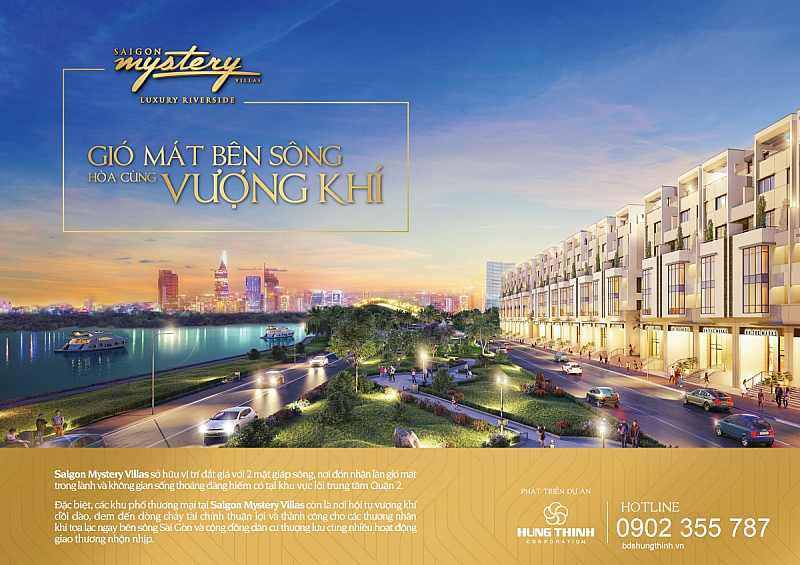 Saigon Mystery Villas tâm điểm của thị trường khu Đông Sài Gòn