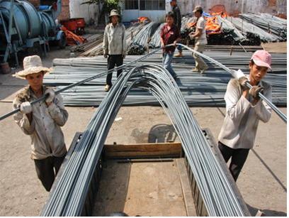 Giá thép tăng trở lại