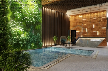THIẾT KẾ THI CÔNG KIẾN TRÚC HOMESTAY X HOME HÀ NỘI XHOME09