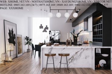THIẾT KẾ THI CÔNG KIẾN TRÚC NHÀ PHỐ X HOME HÀ NỘI XHOME30