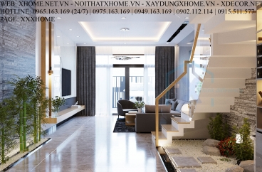 THIẾT KẾ THI CÔNG KIẾN TRÚC NHÀ PHỐ X HOME HÀ NỘI XHOME29