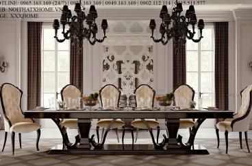 Bàn ăn Carpanese Home - Art.6153/FS X HOME Hà Nội