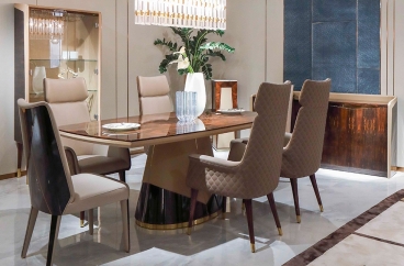 Bàn ăn dài Arture - 893A X HOME Hà Nội