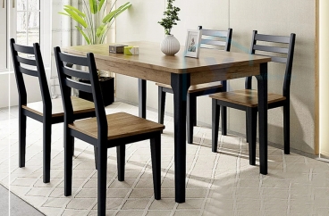 BÀN GHẾ ĂN GỖ X HOME HÀ NỘI SÀI GÒN HỒ CHÍ MINH XHOME1104