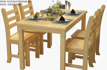 BÀN GHẾ ĂN GỖ X HOME HÀ NỘI SÀI GÒN HỒ CHÍ MINH XHOME1108