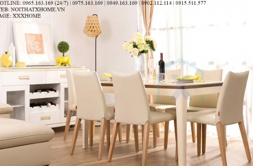 BÀN GHẾ ĂN GỖ X HOME HÀ NỘI SÀI GÒN HỒ CHÍ MINH XHOME1121