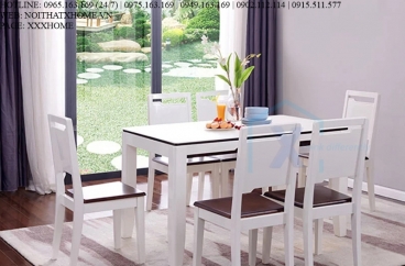 BÀN GHẾ ĂN GỖ X HOME HÀ NỘI SÀI GÒN HỒ CHÍ MINH XHOME1124
