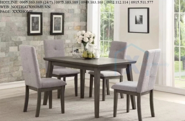 BÀN GHẾ ĂN GỖ X HOME HÀ NỘI SÀI GÒN HỒ CHÍ MINH XHOME1127