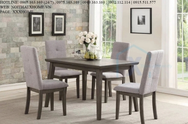 BÀN GHẾ ĂN GỖ X HOME HÀ NỘI SÀI GÒN HỒ CHÍ MINH XHOME5505