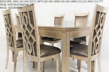 BÀN GHẾ ĂN GỖ X HOME HÀ NỘI SÀI GÒN HỒ CHÍ MINH XHOME1128
