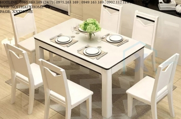 BÀN GHẾ ĂN GỖ X HOME HÀ NỘI SÀI GÒN HỒ CHÍ MINH XHOME1137
