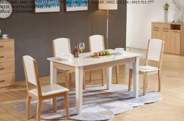 BÀN GHẾ ĂN GỖ X HOME HÀ NỘI SÀI GÒN HỒ CHÍ MINH XHOME2205