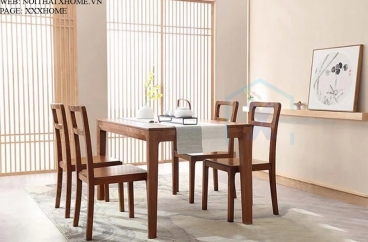 BÀN GHẾ ĂN GỖ X HOME HÀ NỘI SÀI GÒN HỒ CHÍ MINH XHOME2211