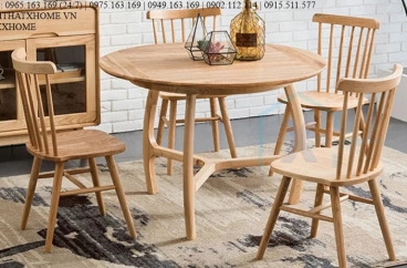 BÀN GHẾ ĂN GỖ X HOME HÀ NỘI SÀI GÒN HỒ CHÍ MINH XHOME3308