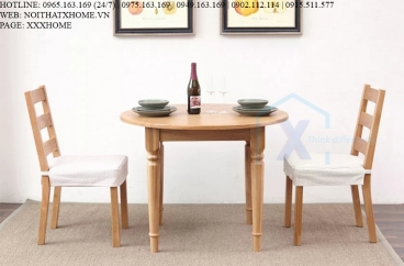 BÀN GHẾ ĂN GỖ X HOME HÀ NỘI SÀI GÒN HỒ CHÍ MINH XHOME3309