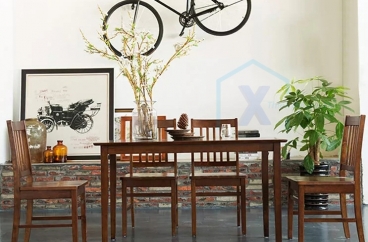 BÀN GHẾ ĂN GỖ X HOME HÀ NỘI SÀI GÒN HỒ CHÍ MINH XHOME3321