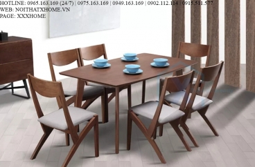 BÀN GHẾ ĂN GỖ X HOME HÀ NỘI SÀI GÒN HỒ CHÍ MINH XHOME3330
