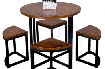 BÀN GHẾ ĂN GỖ X HOME HÀ NỘI SÀI GÒN HỒ CHÍ MINH XHOME3341